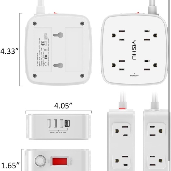Surge protector power strip - Picture 7 of 8